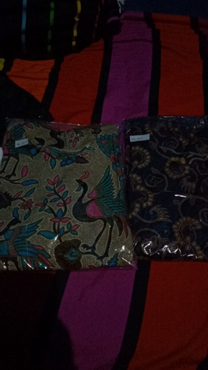 Atasan Batik Dolby Dolbi Dobby Doby Tenun Sutra Tulis Halus Katun Atbm Baron ,sarombit Atasan