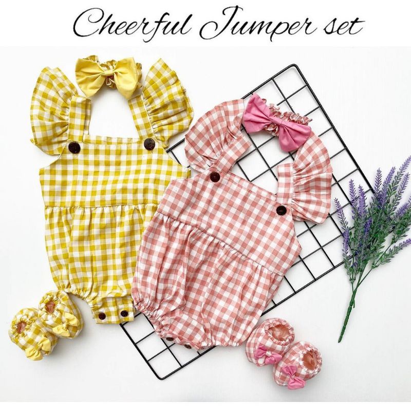 hampers baju bayi perempuan kado baju bayi perempuan paket hadiah kado bayi-Cherful(random warna
