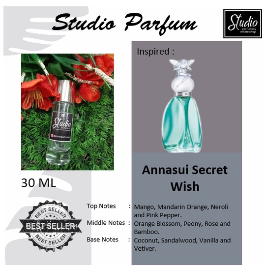 Parfum Anna Sui Secret Wish | best seller | minyak wangi | parfume | edp | unisex