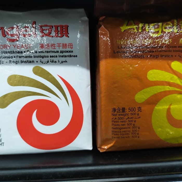 

Angel Instant Dry Yeast White & Yeast Brown 500gram