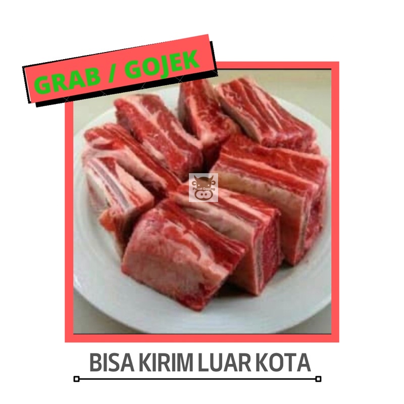 

IGA SAPI DAGING TEBAL | SHORT RIB 500gramm