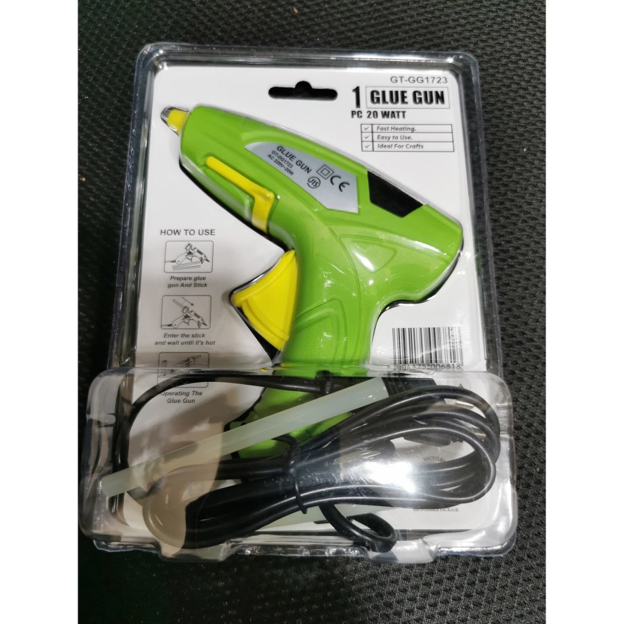 Tekiro Glue gun 20 watt / lem tembak / Glue stick / tembakan lem 7mm