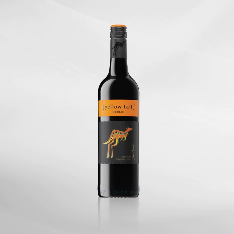 Yellow Tail Merlot 750 ml ( Original &amp; Resmi By Vinyard )