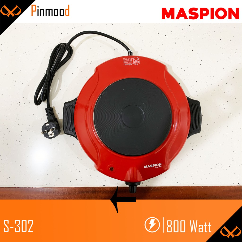 MASPION KOMPOR LISTRIK S-302 1 TUNGKU MURAH