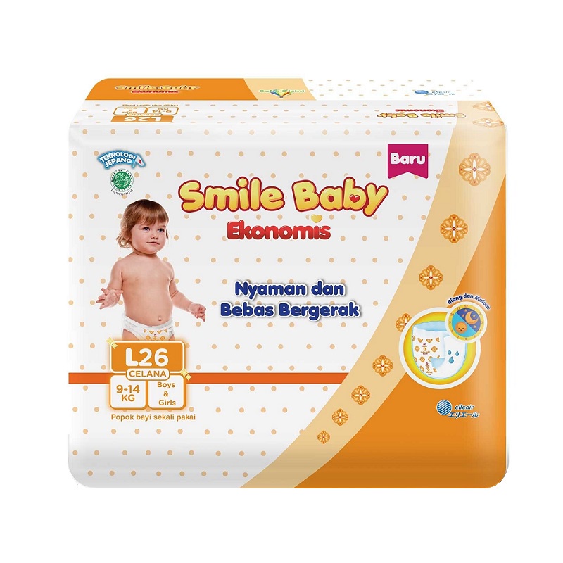 Goon Smile Baby Pants Ekonomis L26/Popok Celana Goo.N