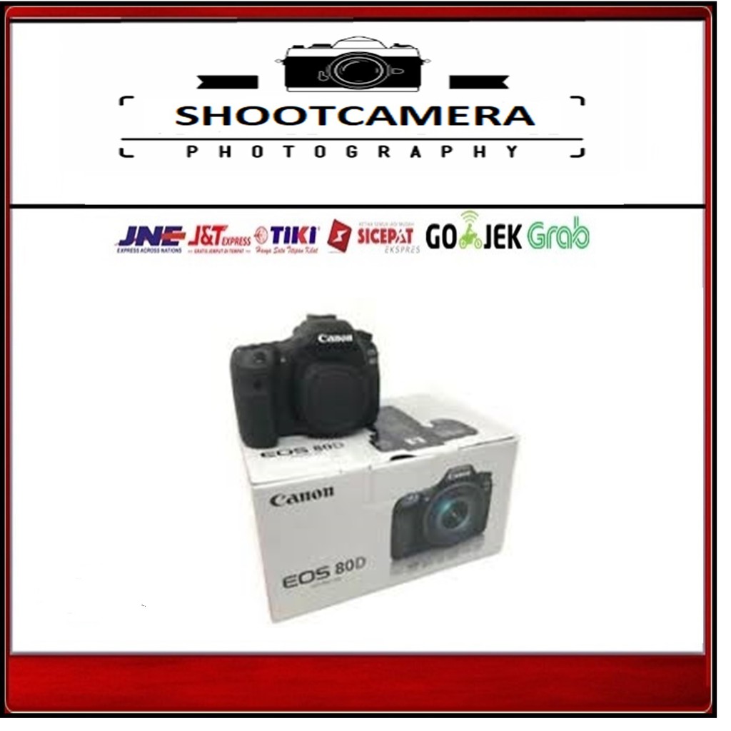 CAMERA CANON EOS 80D BODY RESMI