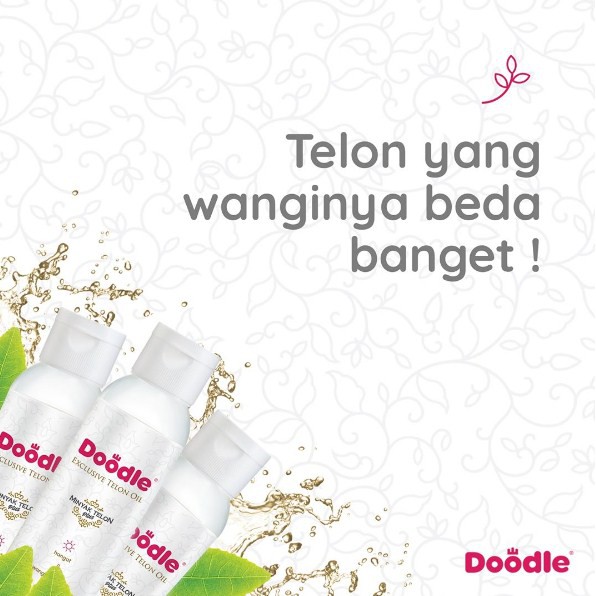 DOODLE Exclusive Telon Oil Minyak Telon Aroma GreenTea