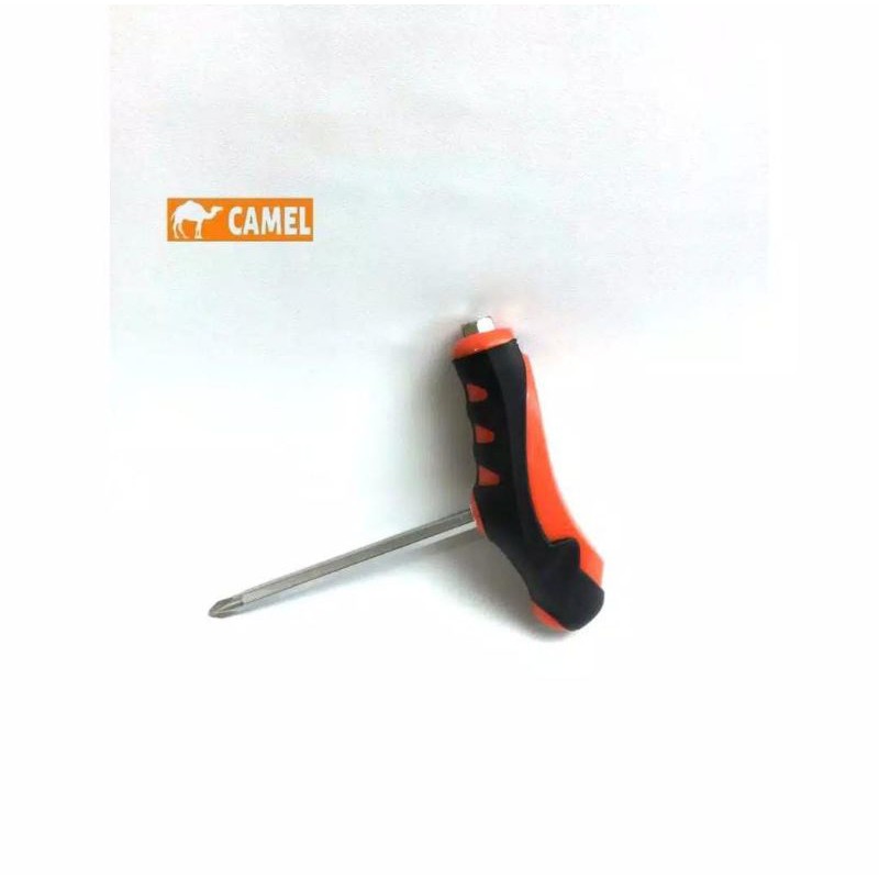 Camel Obeng 2 Way bolak balik 3 fungsi 3 in 1 screwdriver 3posisi 4inch