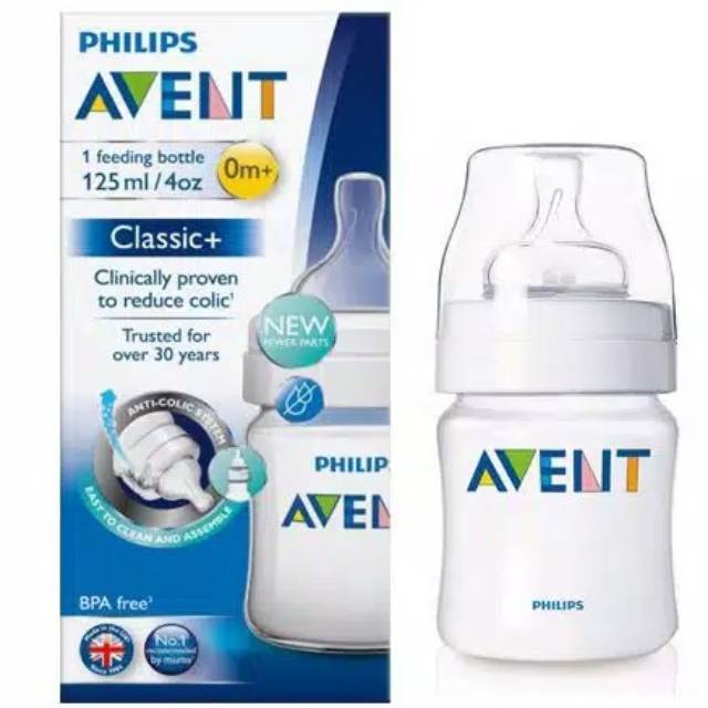 Philips Avent Bottle WIDE NECK  PP 125ml &amp; 260ml / botol susu pigeon