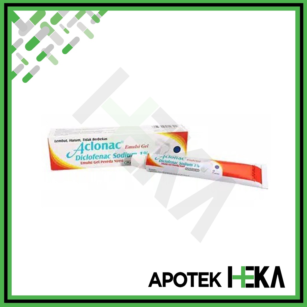 Aclonac Emulsi Gel 20 g - Krim Pereda Nyeri (SEMARANG)