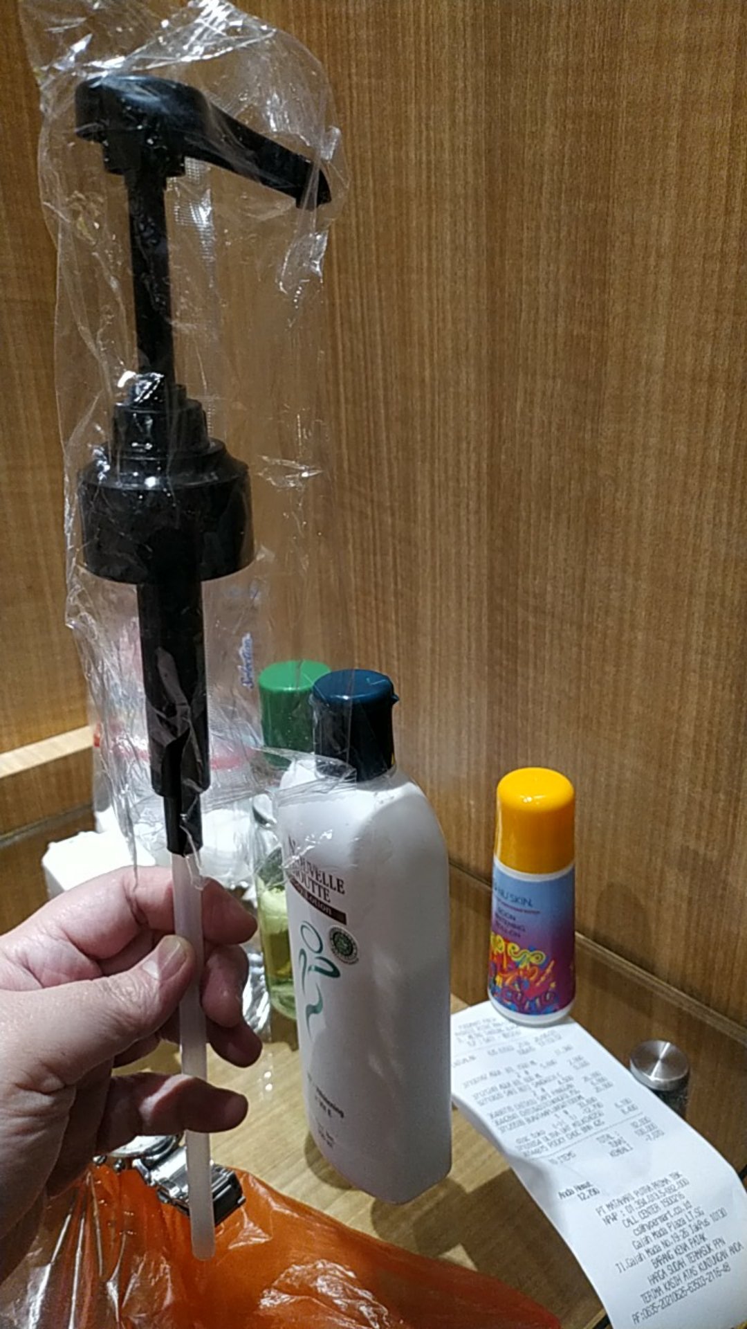 Alat Press / Pompa Tekan Untuk Botol Saus / Kecap