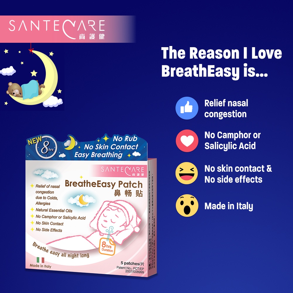 Santecare BreatheEasy Patch