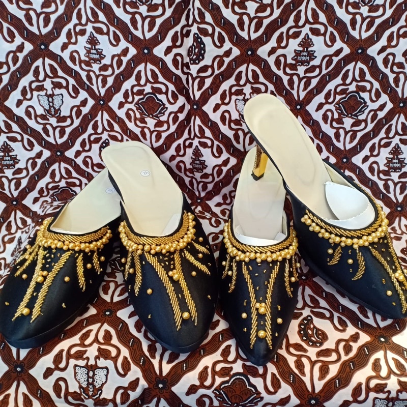 Selop Pengantin payet cantik