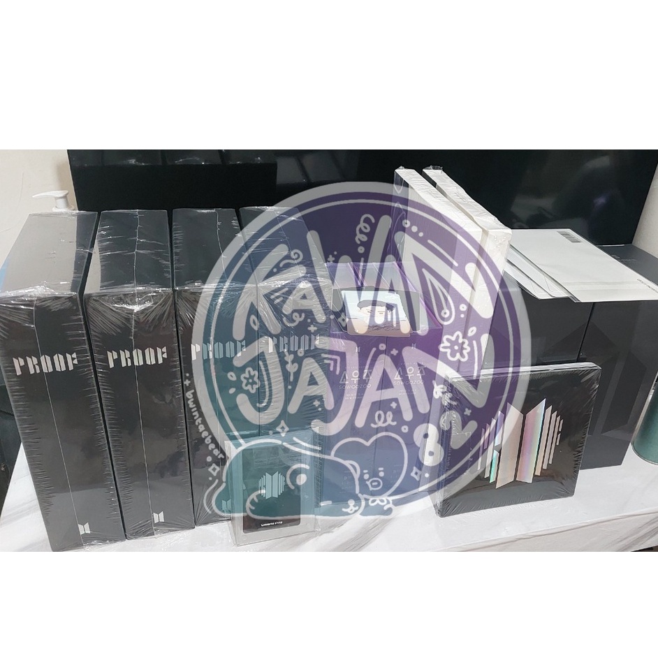 [READY STOCK] ALBUM BTS PROOF STANDAR SEALED PHOTOCARD LD PWS M2U