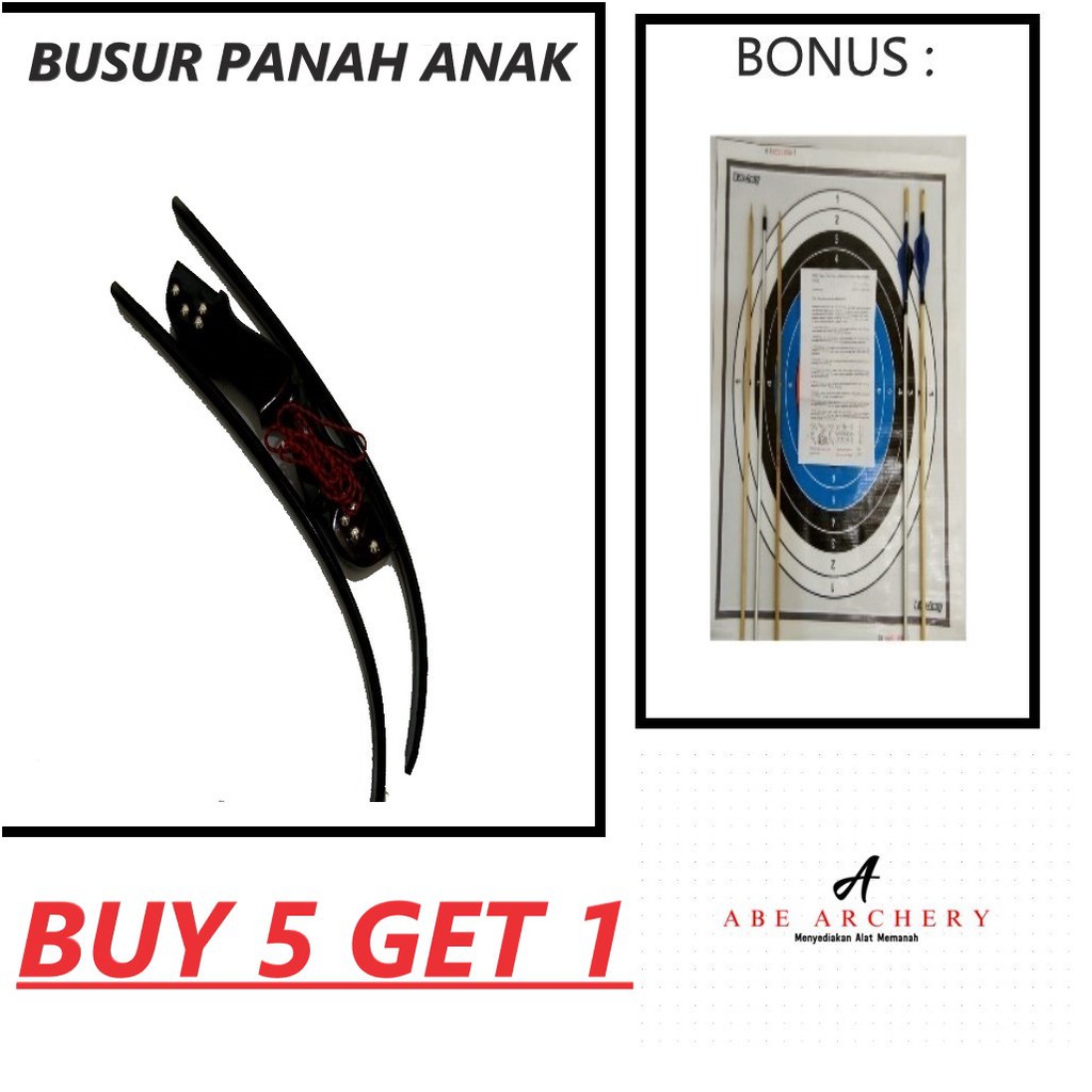 Jual beli 5 gratis 1 paket busur panah anak r30 beli 5 gratis 1 paket
