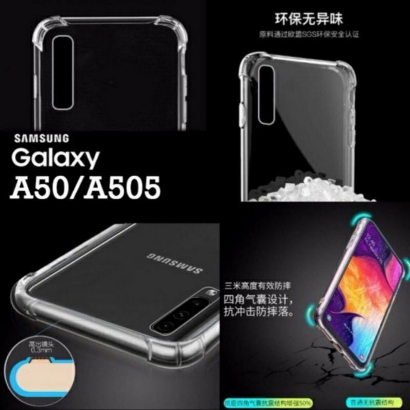 Samsung A30s A50s A50 A70 soft case silikon silicone anti crack shock