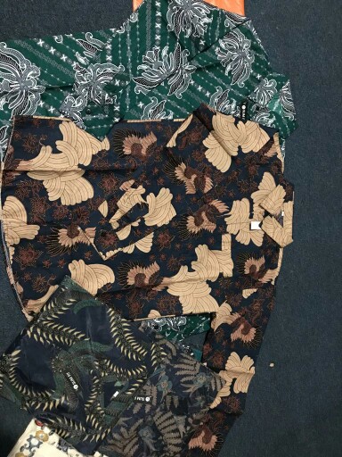 Batik Pria Kemeja Batik Pria Lengan Panjang Size M L Xl Xxl Terlaris