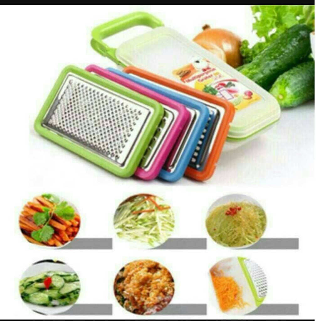 Parutan serbaguna / grater set / pemotong buah dan sayur