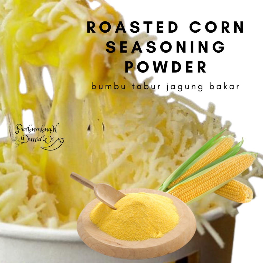 

Bumbu Tabur Rasa Jagung Bakar Seasoning Powder Roasted Corn 100 Gr Surabaya - Perbumbuan Duniawi