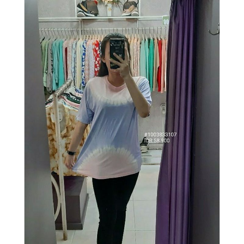 kaos tie dye oversize