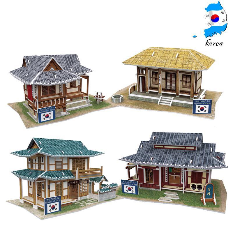 Cubicfun - Cubic Fun - 3D Puzzle World Style Korea - Kado Anak - Edukasi