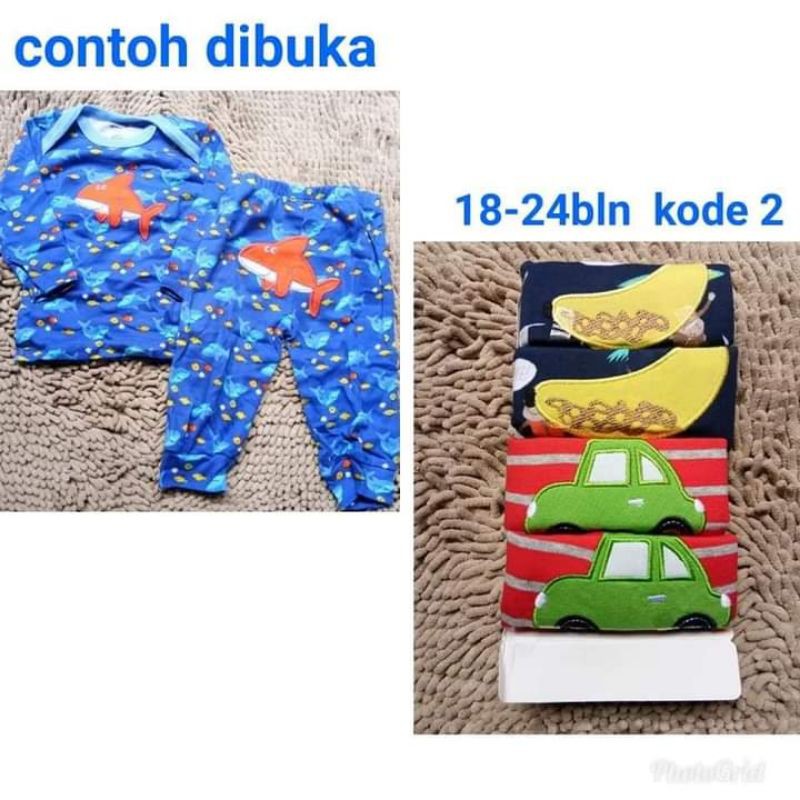 setelan Carters panjang piyama carters setelan piyama carters