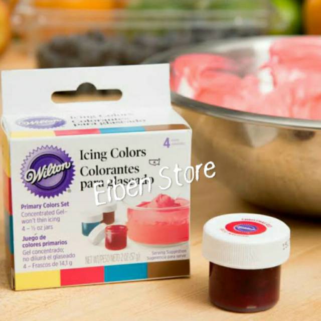 

Primary Wilton Color Kit Set-4 x 0,5 Oz