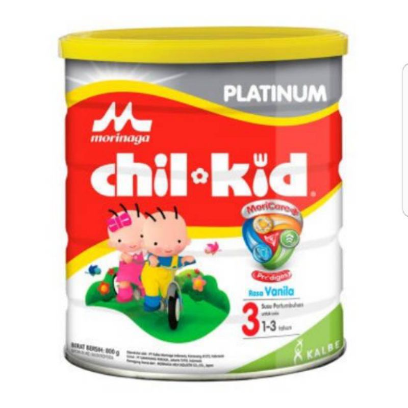 SUSU CHILKID PLATINUM 1-3th MADU / VANILA 800 gr
