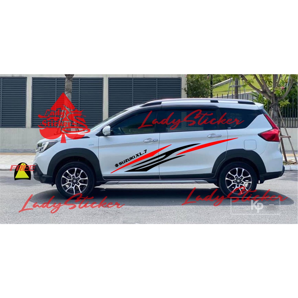 Cutting sticker stiker mobil suzuki xl7 stiker list mobil suzuki xl 7 ertiga custom text