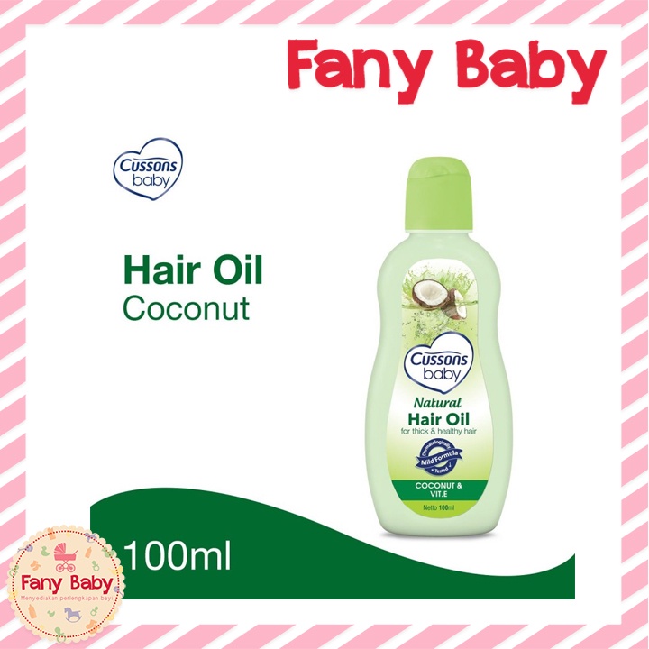 Cussons Baby Natural Hair Oil 100ml