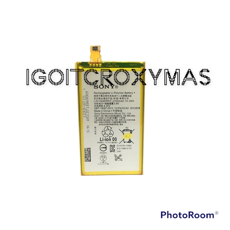 Baterai Batre Battery Sony Xperia X Compact | Sony Xperia Z5 Compact Docomo 4.6" SO-02H - E5823 - E5
