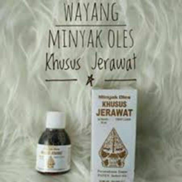 MINYAK OLES KHUSUS JERAWAT - CAP WAYANG