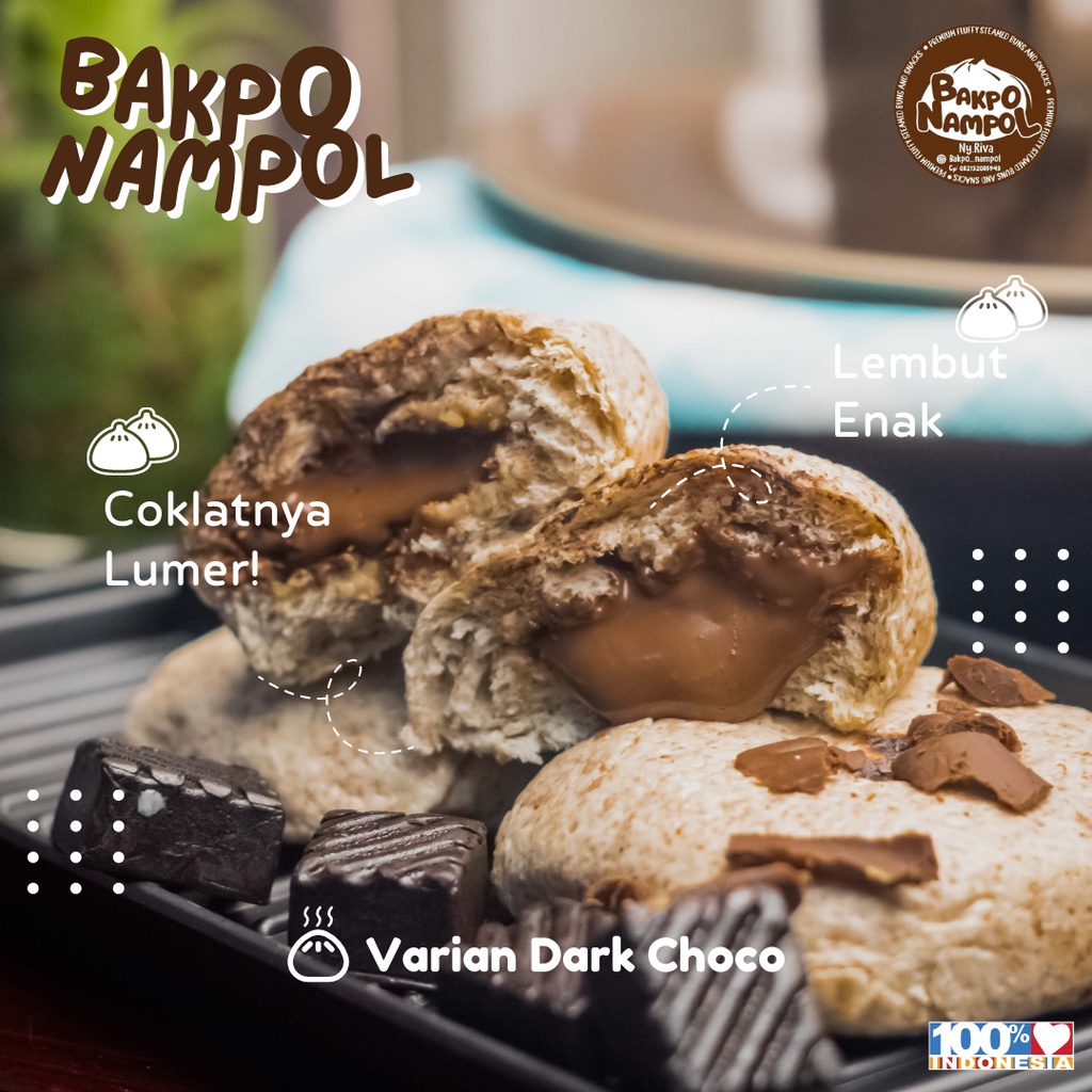 

BAKPO NAMPOL - DARK CHOCO ORIGINAL COKELAT