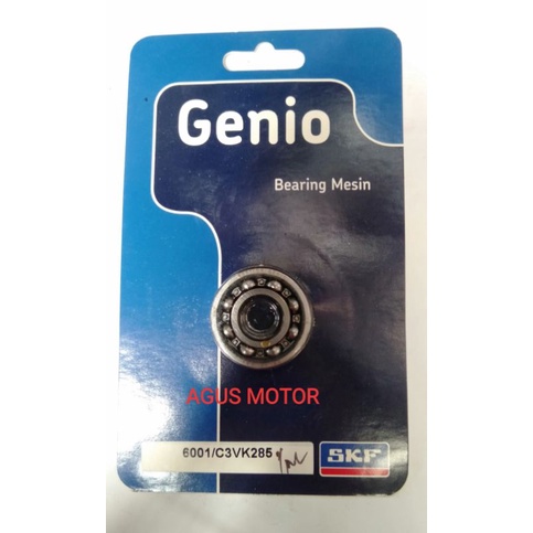 LAHER, BEARING SEMI RACING 6001.C3 SKF GENIO