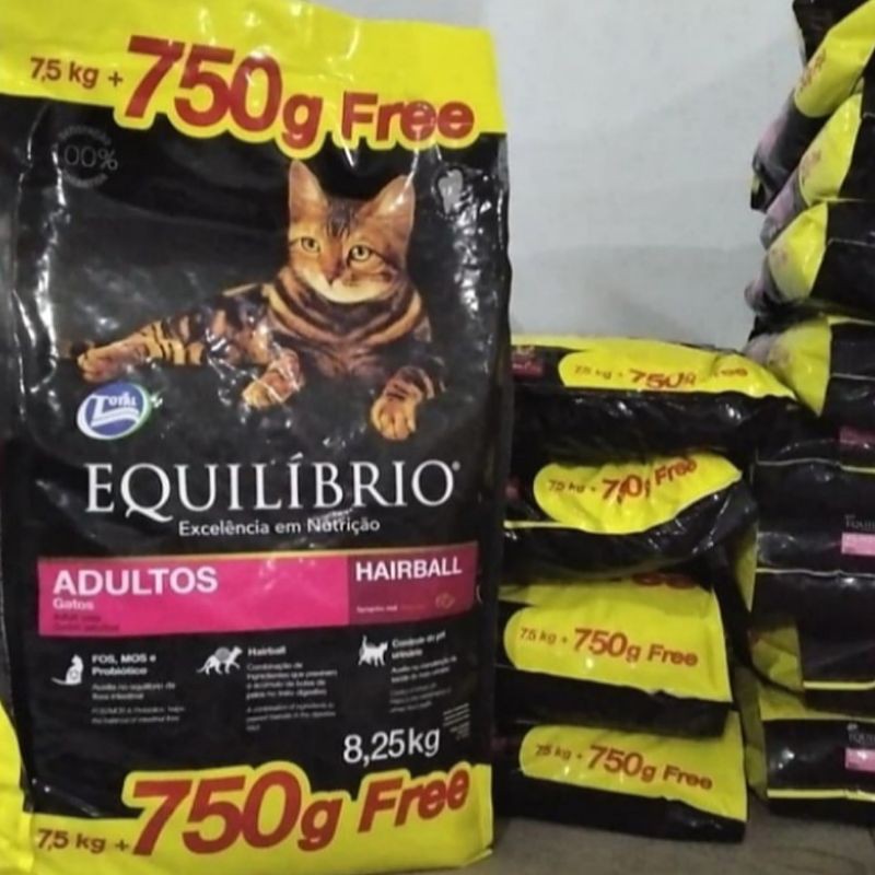 Equilibrio Adult Freshpack 7,5kg (2 karung) Makanan kucing Equilibrio Adultos Cat