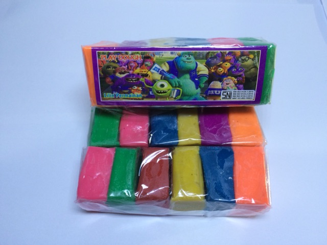 Lilin Mainan ukuran sedang / fun dough / play dough 200gr