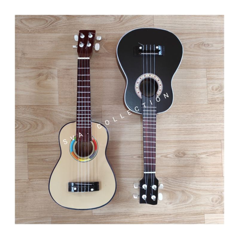 PROMO GITARLELE / GITAR KECIL UKULELE SENAR 6 NYLON / MINI ACOUSTIK TERMURAH TERLARIS / GUITALELE SENAR 6 / GITAR UKULELE SENAR 6 AKUSTIK / GITAR JUNIOR 6 SENAR / Ukulele 6 Senar ACOUSTIK