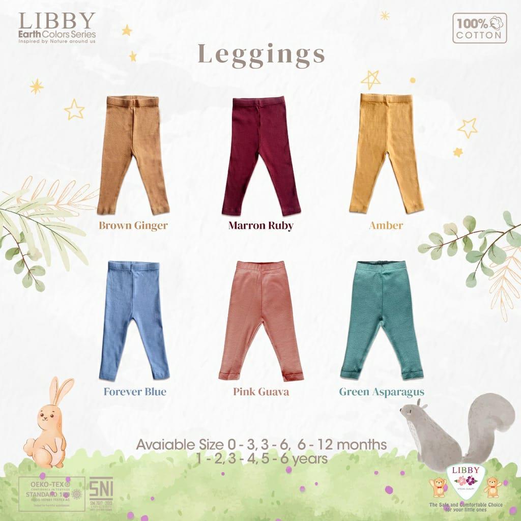 [NEW COLOUR] LIBBY (1pcs) LEGGING Earth Series seri 2.0