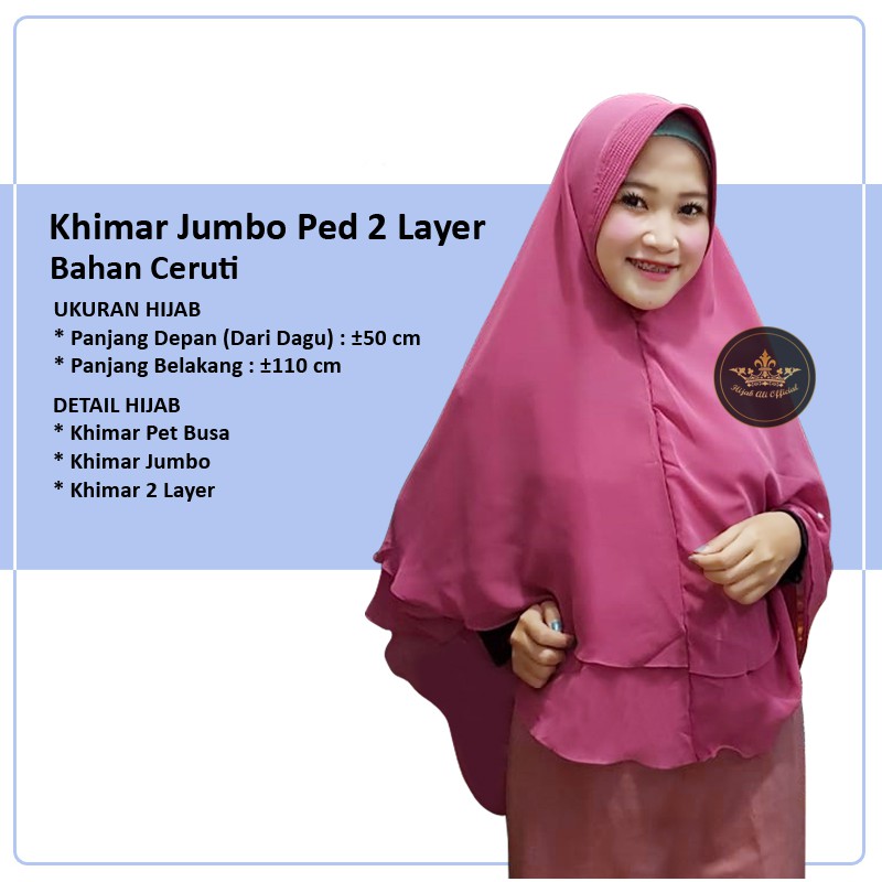 Jual Khimar Ceruti Jumbo Cek Harga Di Priceareacom