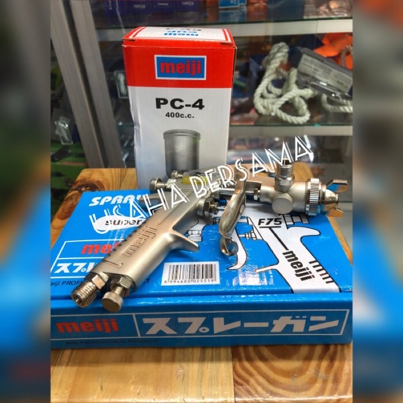 Spray Gun Meiji F75 SET