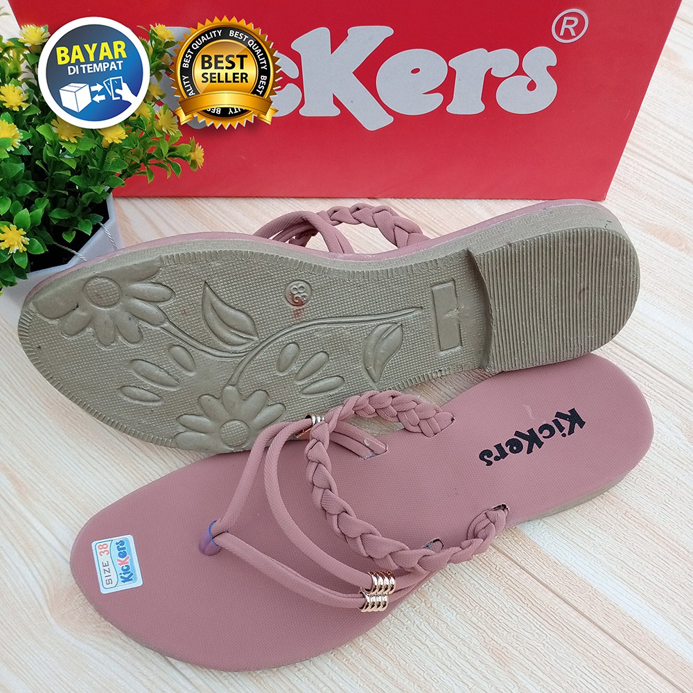 PROMO 4.4 MEGA SALE !! SENDAL WANITA DEWASA JEPIT KLABANG HUMBERG RINGAN NYAMAN DIPAKAI / SAKIPO