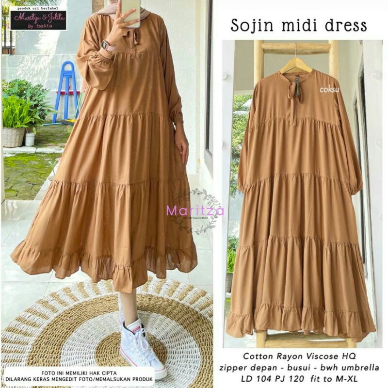 SOJIN Midi Dress II Maritza Jelita