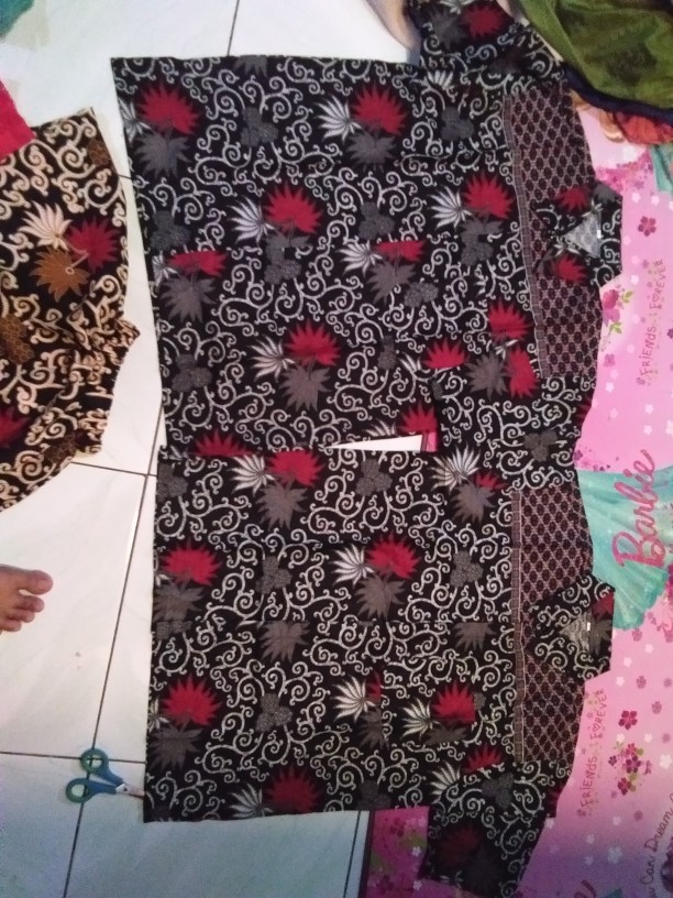 Kemeja Batik Lengan Pendek Motif Songket Merah Batak Ntt Kalimantan Batik Pekalongan Fashion Batik11