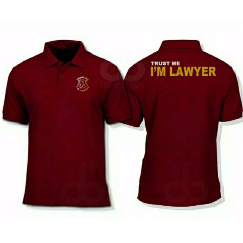 Kaos kejaksaan lawyer full bordir depan belakang kaos polo kejaksaan Kaos lawyer