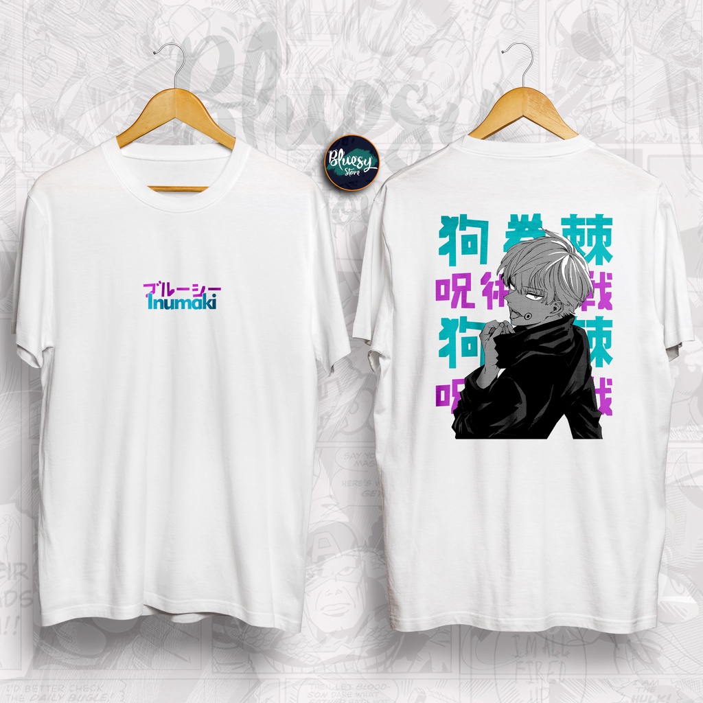 Kaos JUJUTSU KAISEN TOGE INUMAKI SORCERER MANGA BAJU JEPANG BLUESY STORE APPAREL