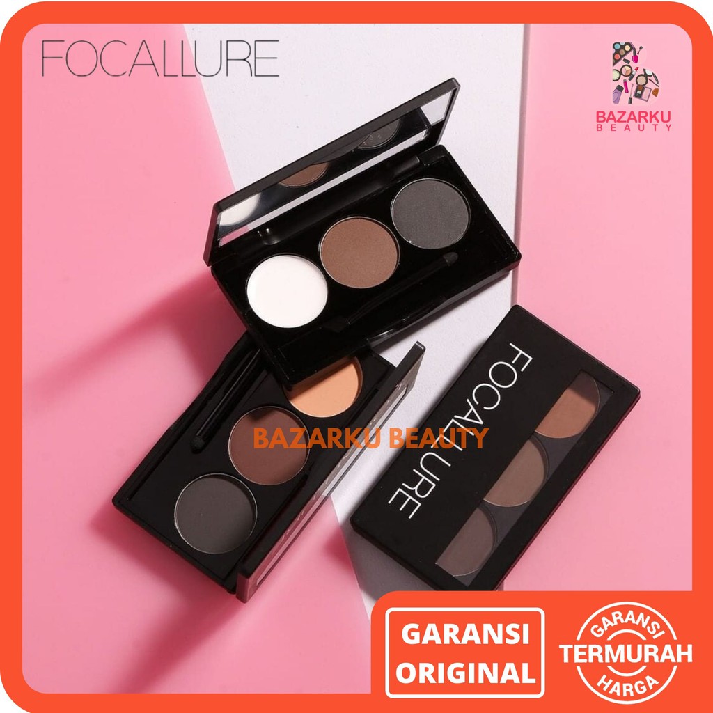 Focallure Eyebrow Powder Eyebrow Cream Pensil Alis Focallure Pencil Alis Focallure Focallur Fucallure Focalure Foccalure
