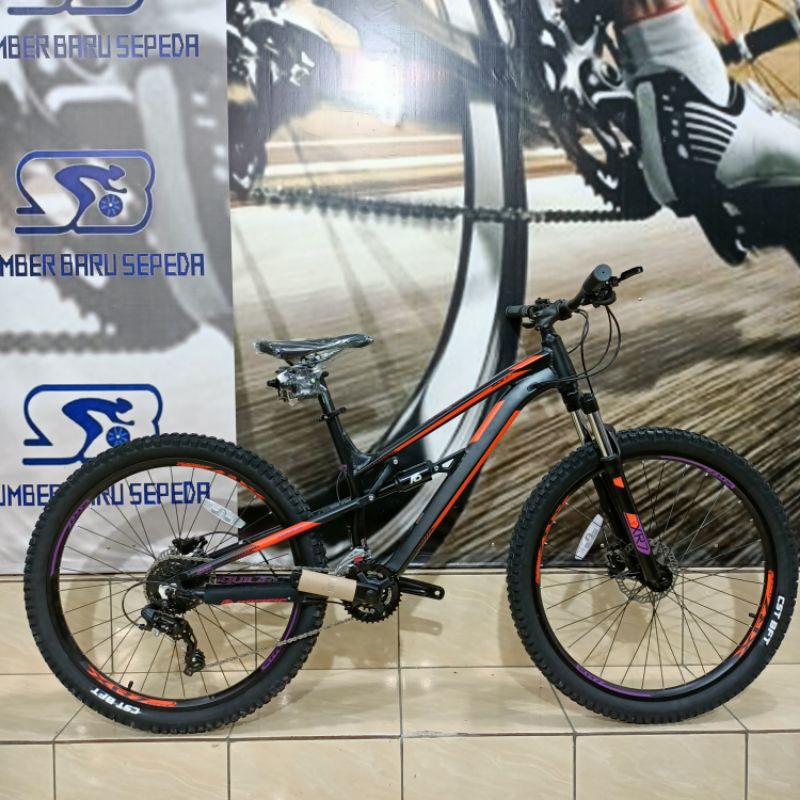 Sepeda Gunung MTB Pacific Aquila 2.0 27,5 Inch Fullsus Free Gembok Dan Holder