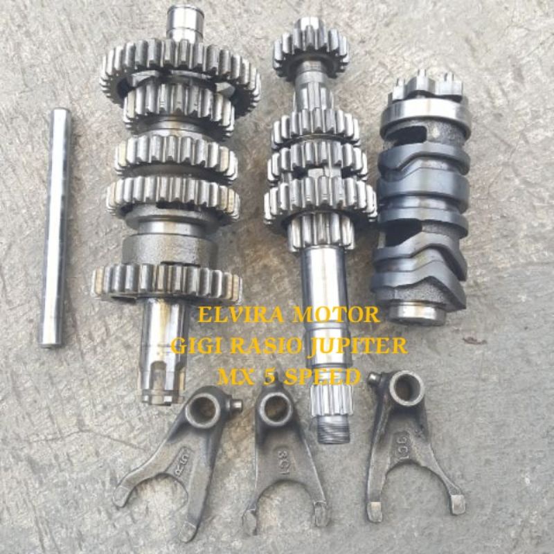 Gigi transmisi/rasio Jupiter MX new 5 speed original copotan