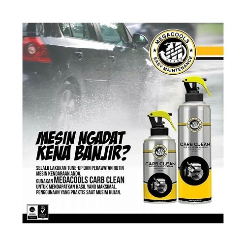 Megacools Carbucleaner / Carbulator Injeksi Carb Cleaner Pembersih Kerak