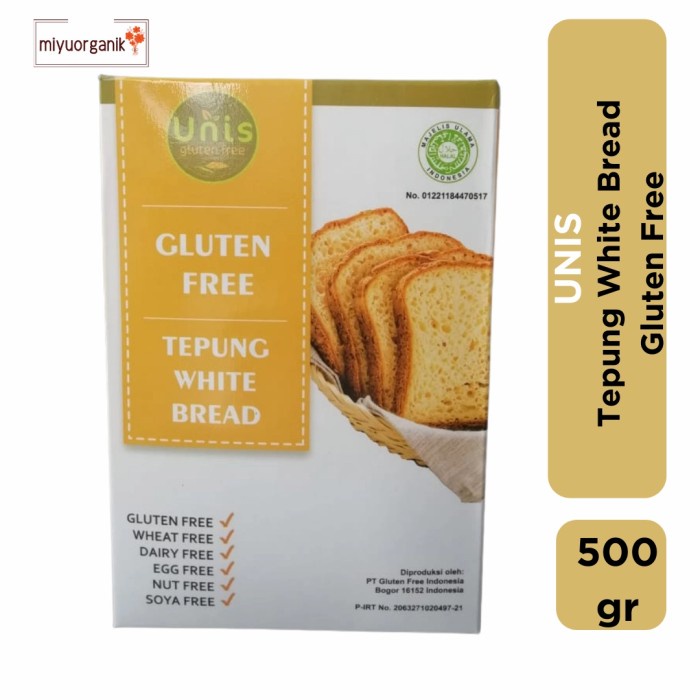 

✨COD✨ Tepung White Bread Gluten Free / Unis Gluten Free 500gr